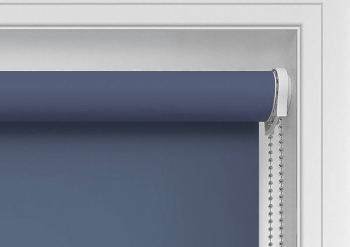 Roma, Deep Blue - Twist&Fit Roller Blind - Image 11